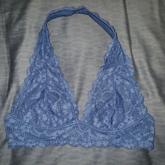 SOLD MERC 5 Free People Galloon Bra halter lace small Preowned - Picture 4 of 11